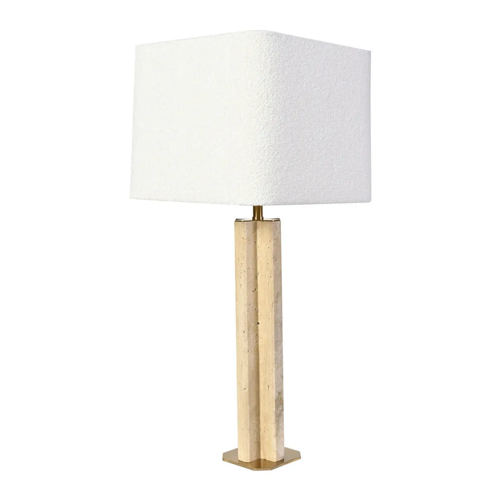 Gwen Stone Table Lamp - Natural