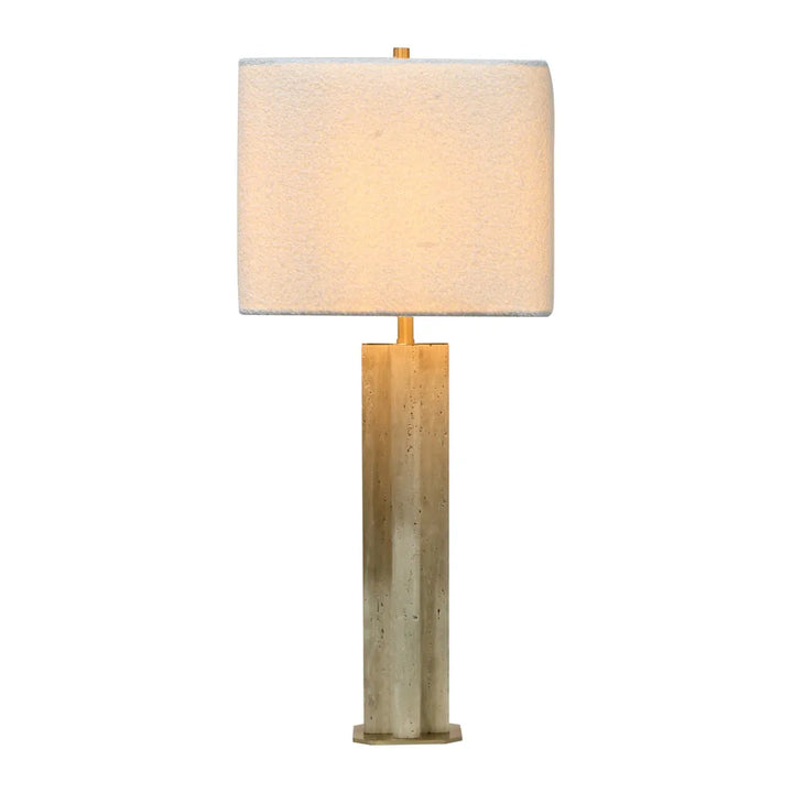 Gwen Stone Table Lamp - Natural
