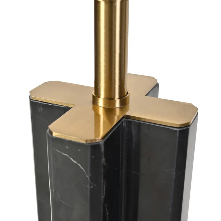 Gwen Stone Table Lamp - Onyx