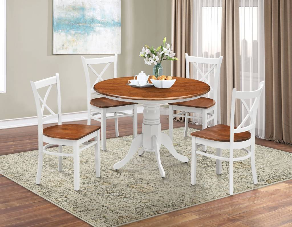 Hensley Timber 5 Piece Dining Package