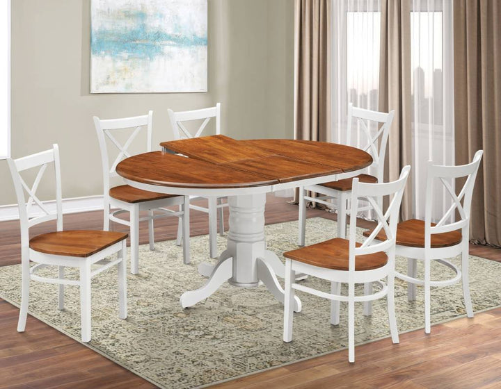 Hensley Timber 7 Piece Extension Dining Package