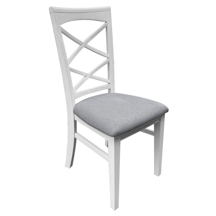 Hampton White Timber Dining Chair
