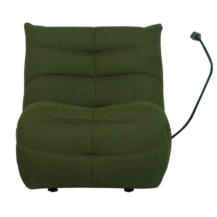 Hardcore Gaming Chair with Power Recliner - Army Green