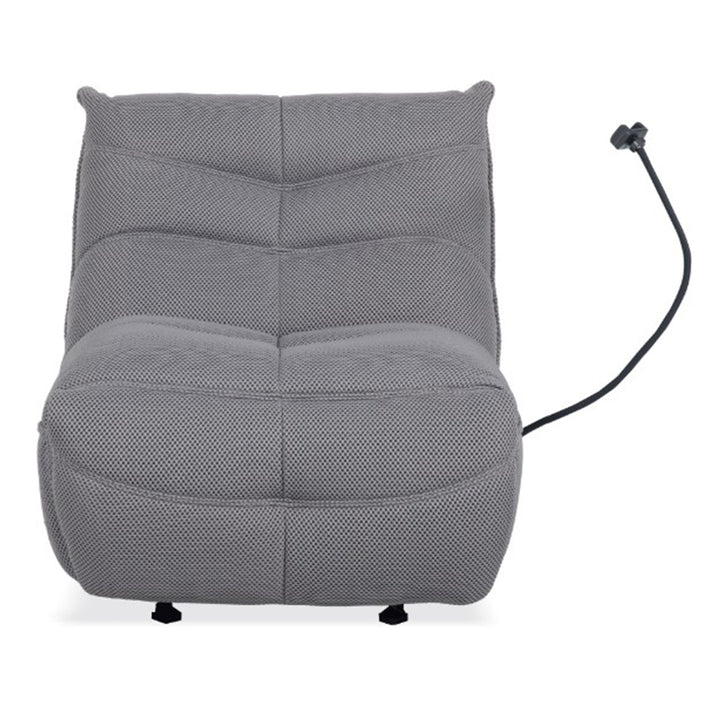Hardcore Gaming Chair with Power Recliner - Grey
