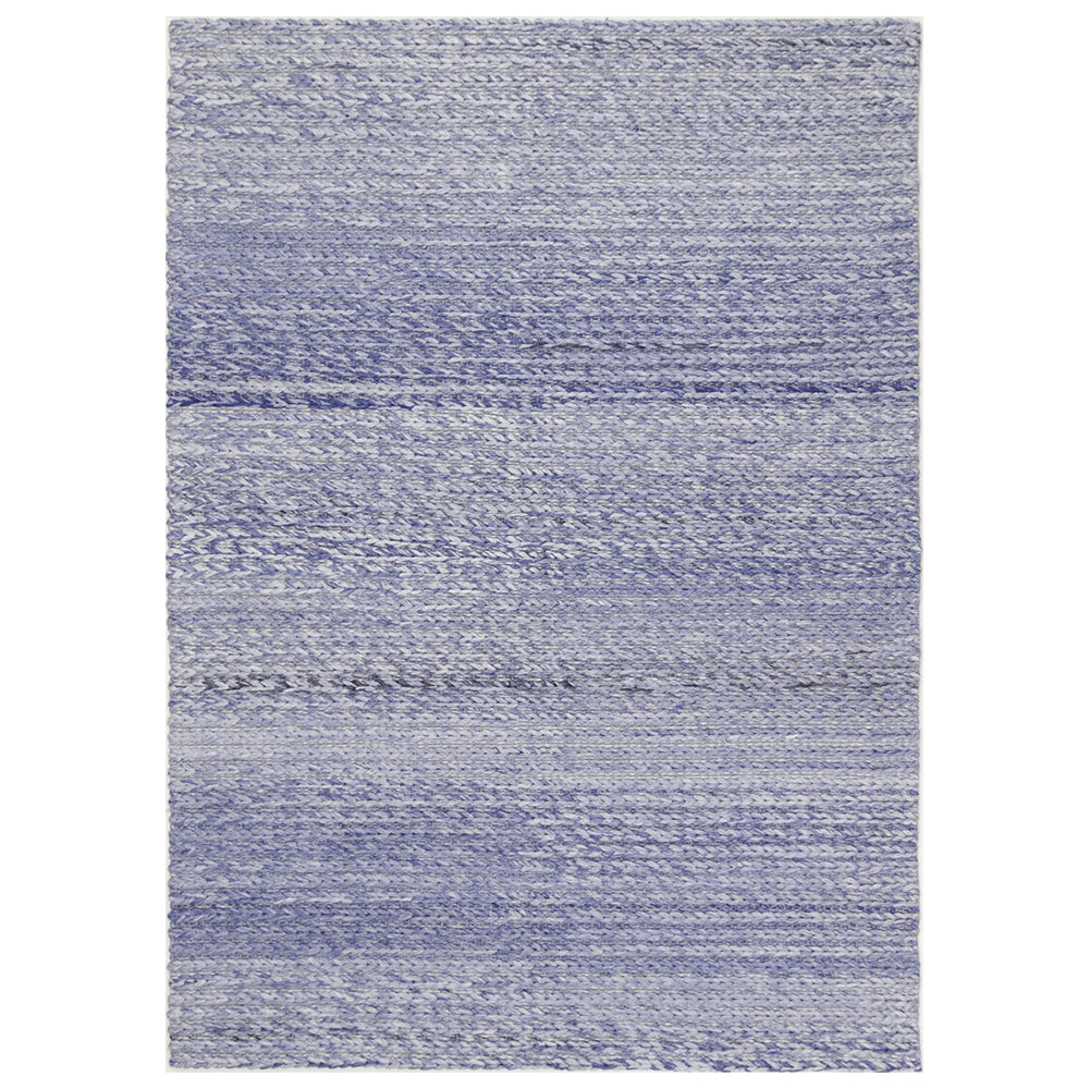 Harlow Cue Blue Wool Blend Rug