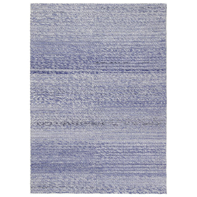 Harlow Cue Blue Wool Blend Rug