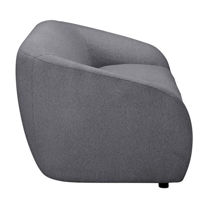 Harper Fabric 2 Seater Sofa - Dark Grey