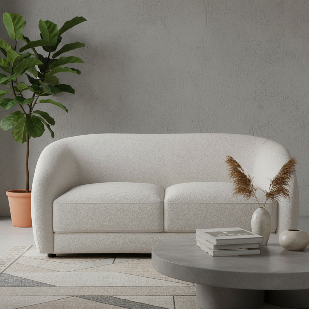 Harper Fabric 2 Seater Sofa