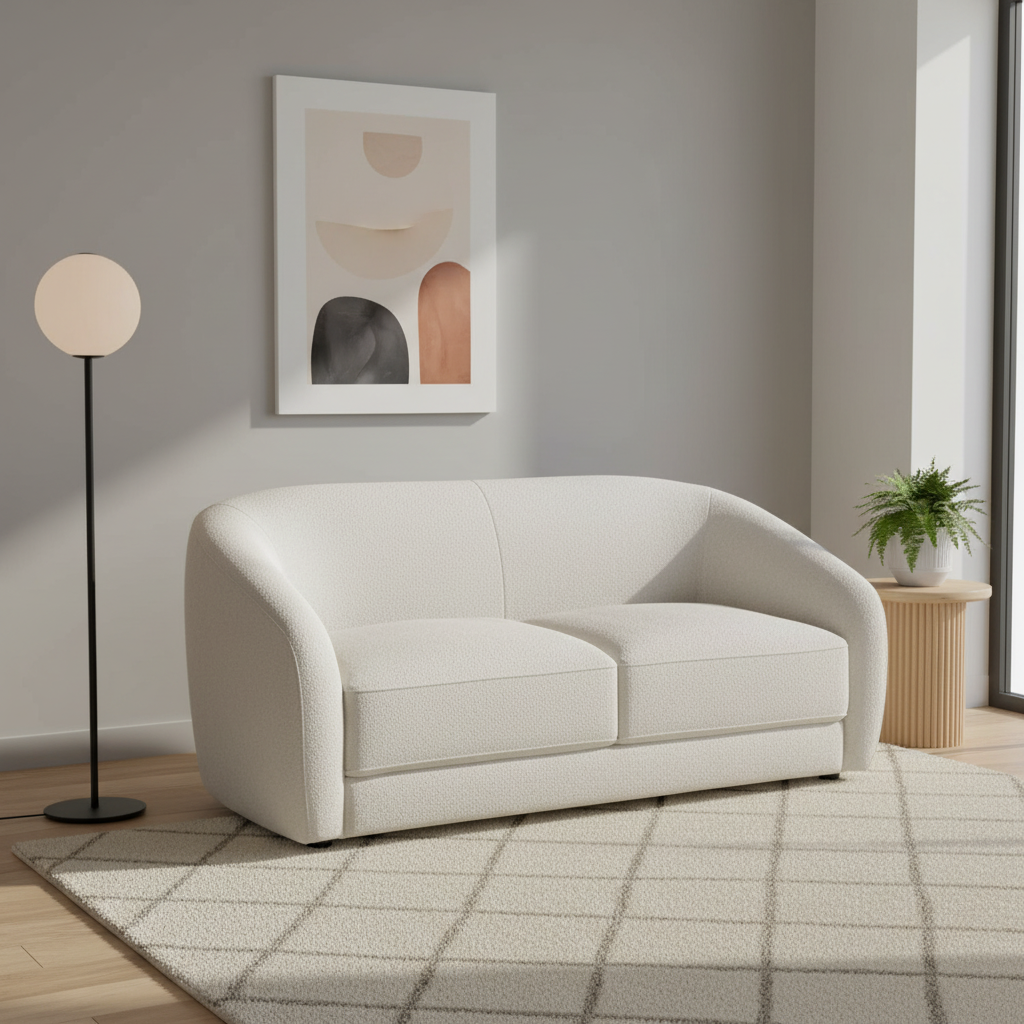 Harper Fabric 2 Seater Sofa