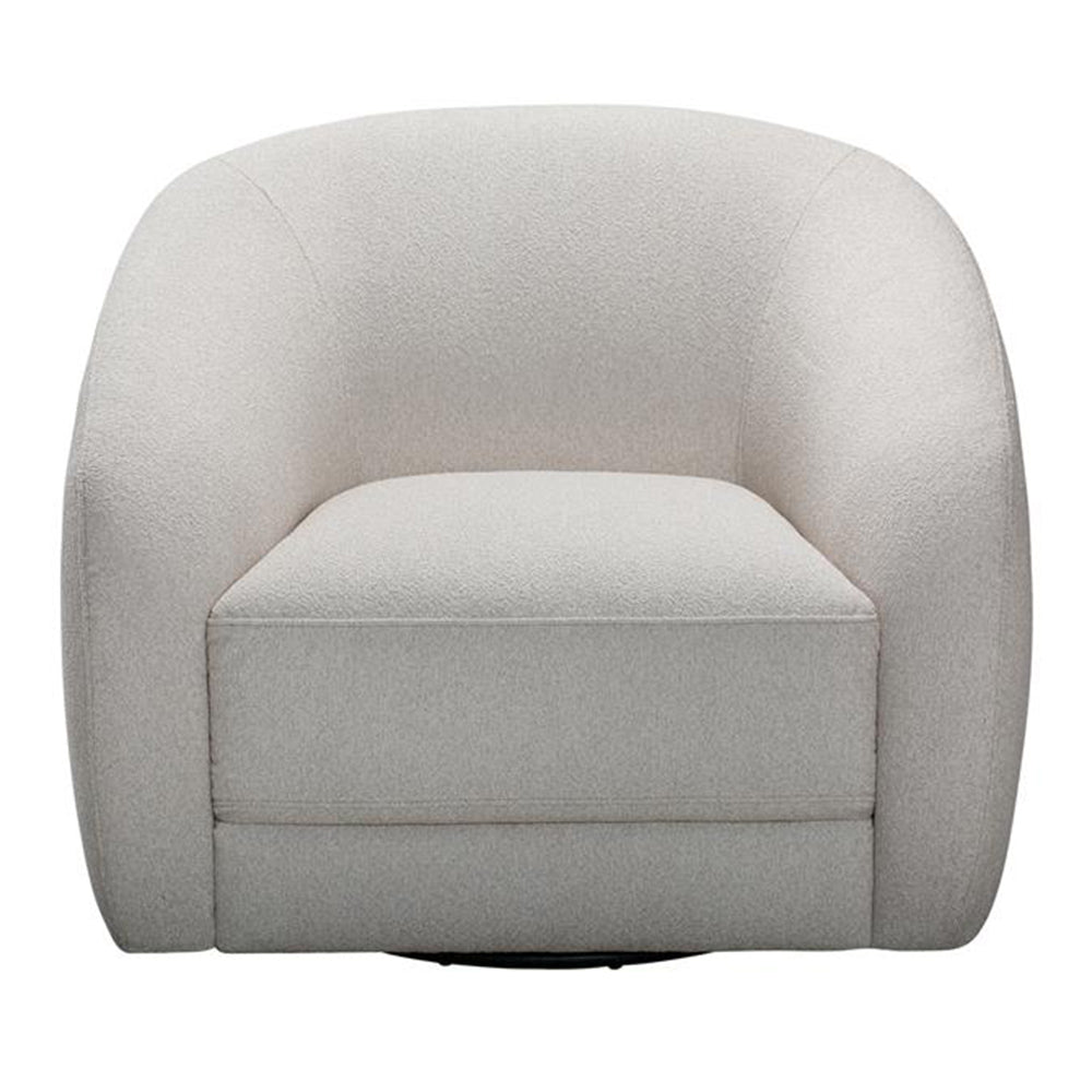 Harper Swivel Fabric Armchair