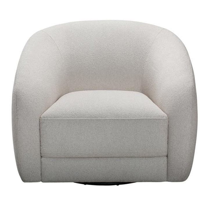 Harper Swivel Fabric Armchair