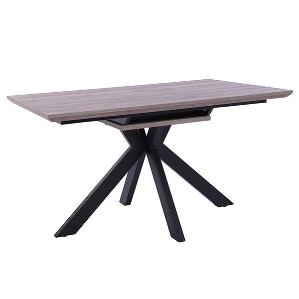 Harvey Rectangular Extendable Dining Table - Grey Oak