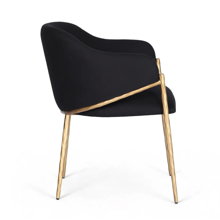 Hawkesbury Dining Chair with Arms - Black