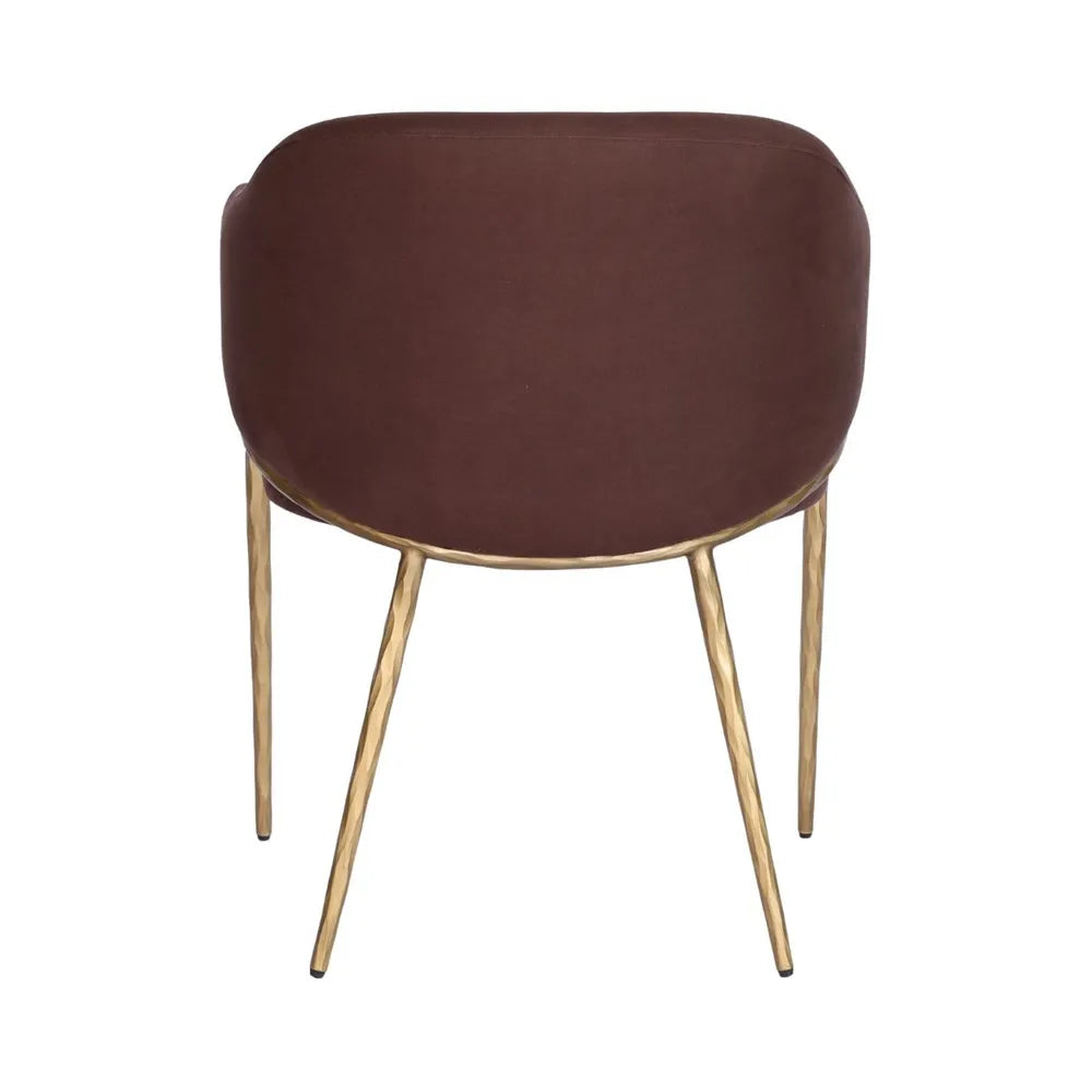 Hawkesbury Dining Chair with Arms - Chocolate