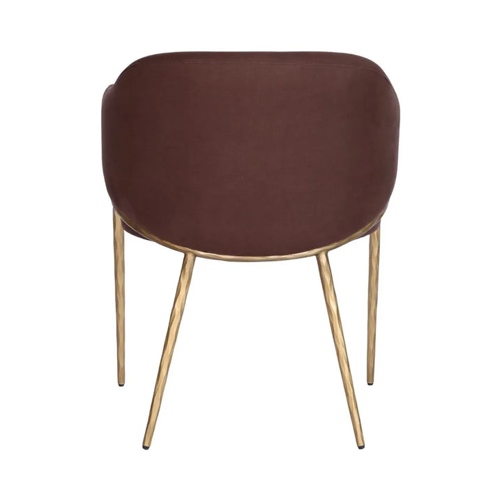 Hawkesbury Dining Chair with Arms - Chocolate