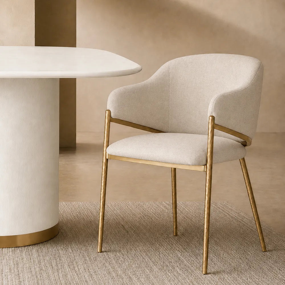 Hawkesbury Dining Chair with Arms - Natural