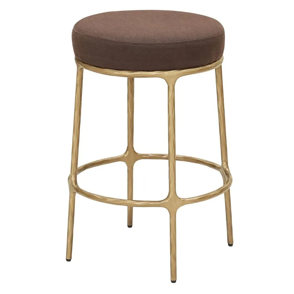 Hawkesbury Kitchen Stool - Brown