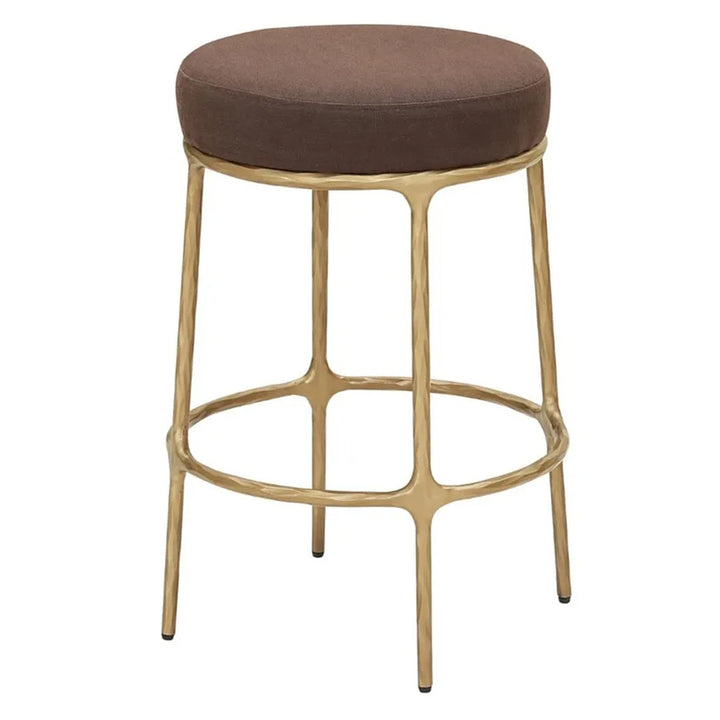 Hawkesbury Kitchen Stool - Brown