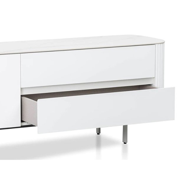 Higgins 1.8m TV Entertainment Unit - White