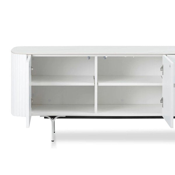 Higgins 1.8m TV Entertainment Unit - White