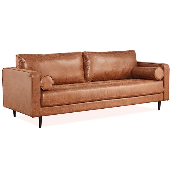 Highland 3.5-Seater Fabric Sofa - Buffalo