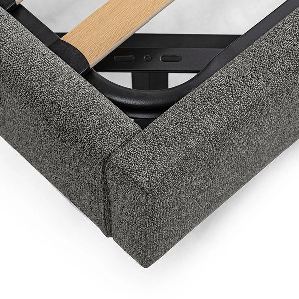 Hillsdale King Bed Frame - Spec Charcoal