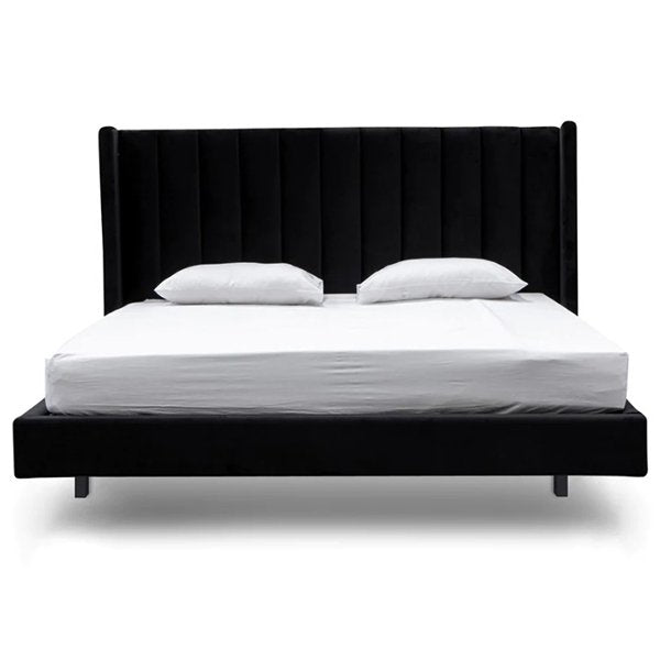 Hillsdale Queen Bed Frame - Black Velvet