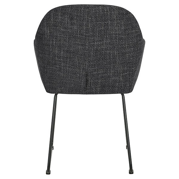 Allison Upholstered Dining Chairs (Set of 2) - Black