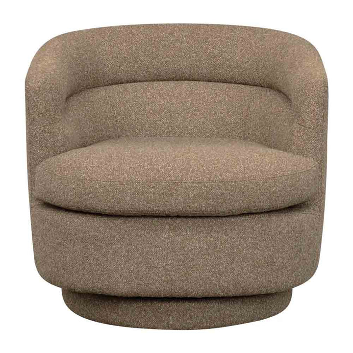 Holly Swivel Arm Chair - Cocoa Mocha