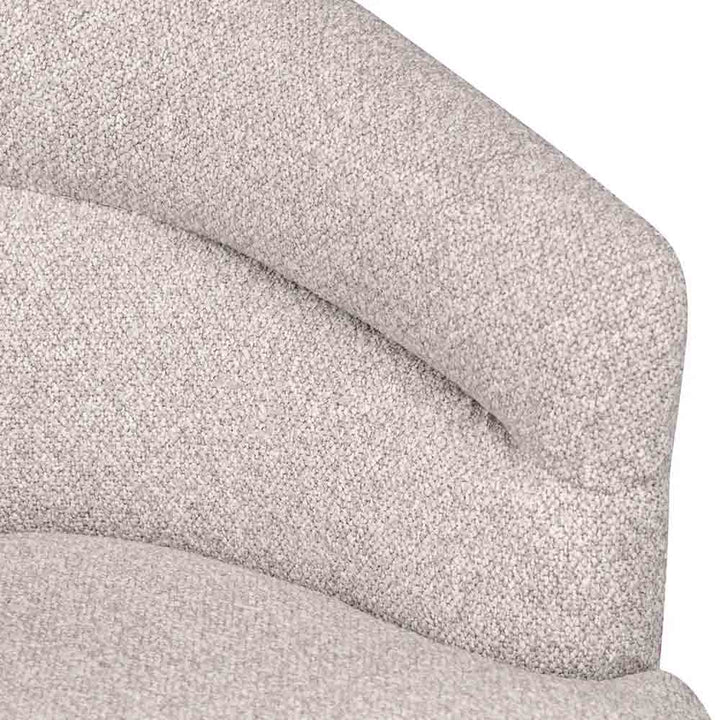 Holly Swivel Arm Chair - Warm Grey