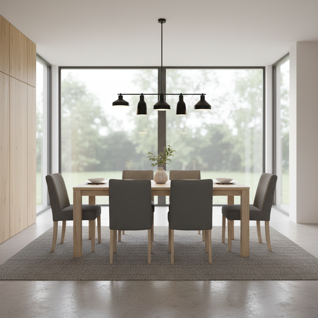 Horatio Solid Timber 7 Piece Dining Suite