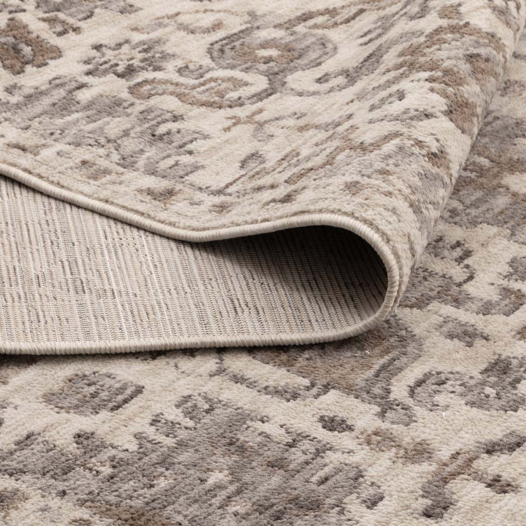 Horizon Grey Beige Traditional Rug