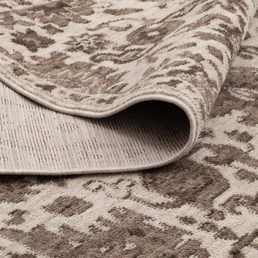Horizon Ivory Brown Traditional Rug