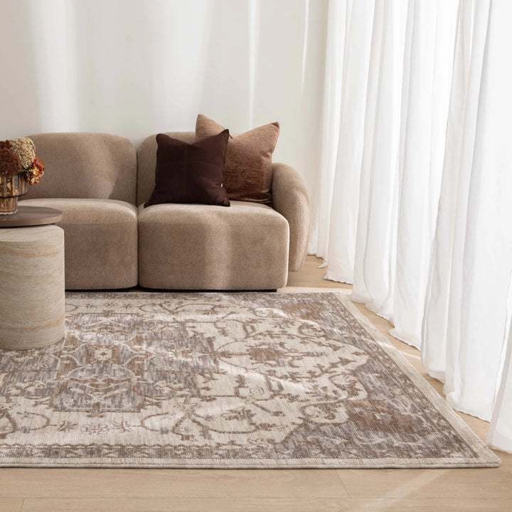 Horizon Ivory Medallion Rug