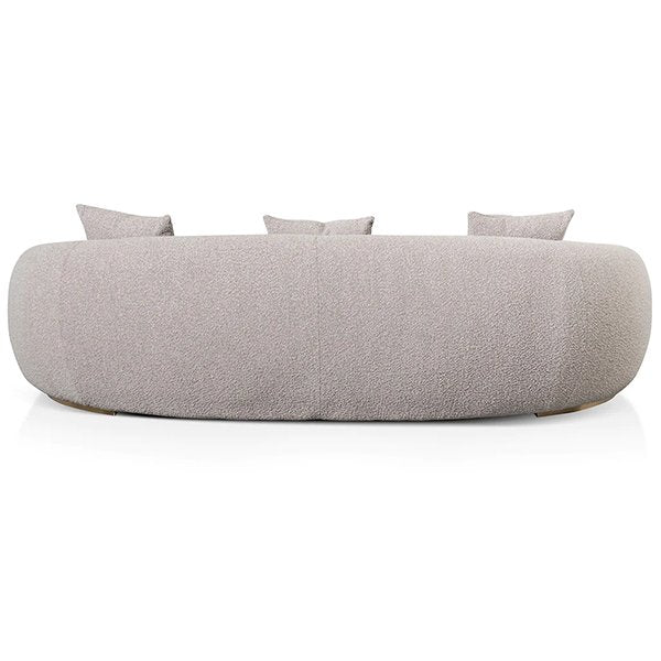 Howard 3 Seater Sofa - Ash Grey Boucle