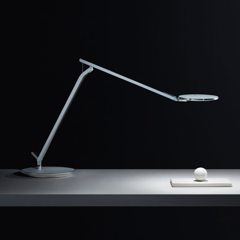 Humanscale Infinity LED Task Light with Desktop Base - White