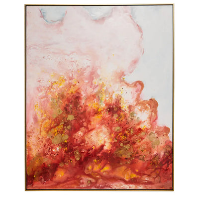 I'm Blushing Oil On Canvas Painting