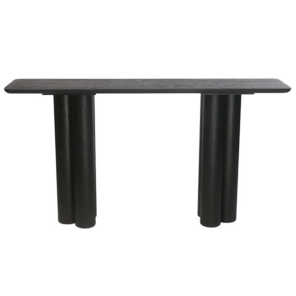 Imogen 1.6m Console Table - Full Black