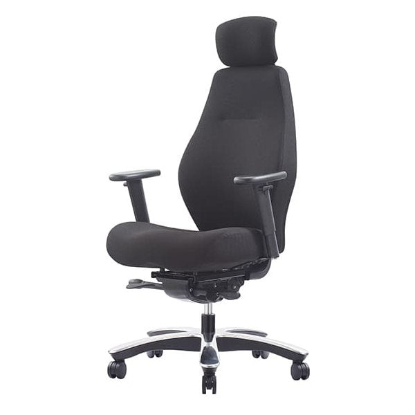 Impact Heavy Duty Multi-Shift Ergonomic Office Chair with Headrest