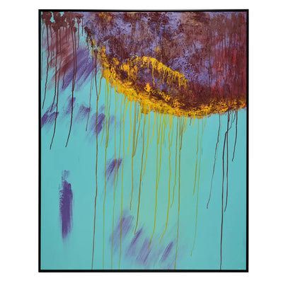 In Between The Lines Oil On Canvas