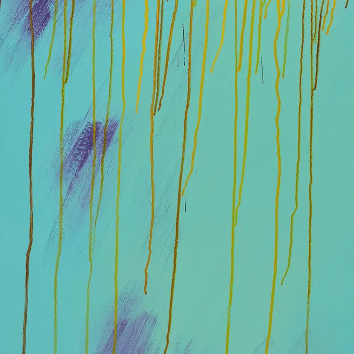 In Between The Lines Oil On Canvas