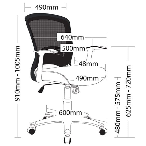 Intro Mesh Back Office Chair