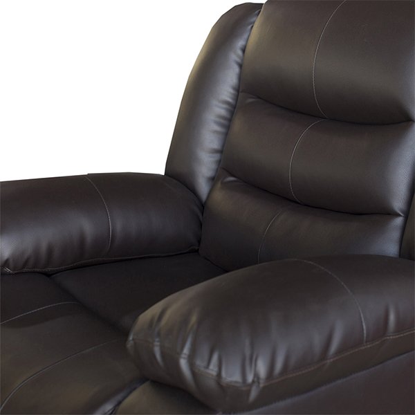 Ipanema Faux Leather Recliner Chair - Brown