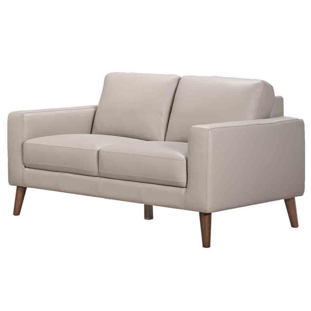 Ipswich 2 Seater Sofa - Beige Full Leather