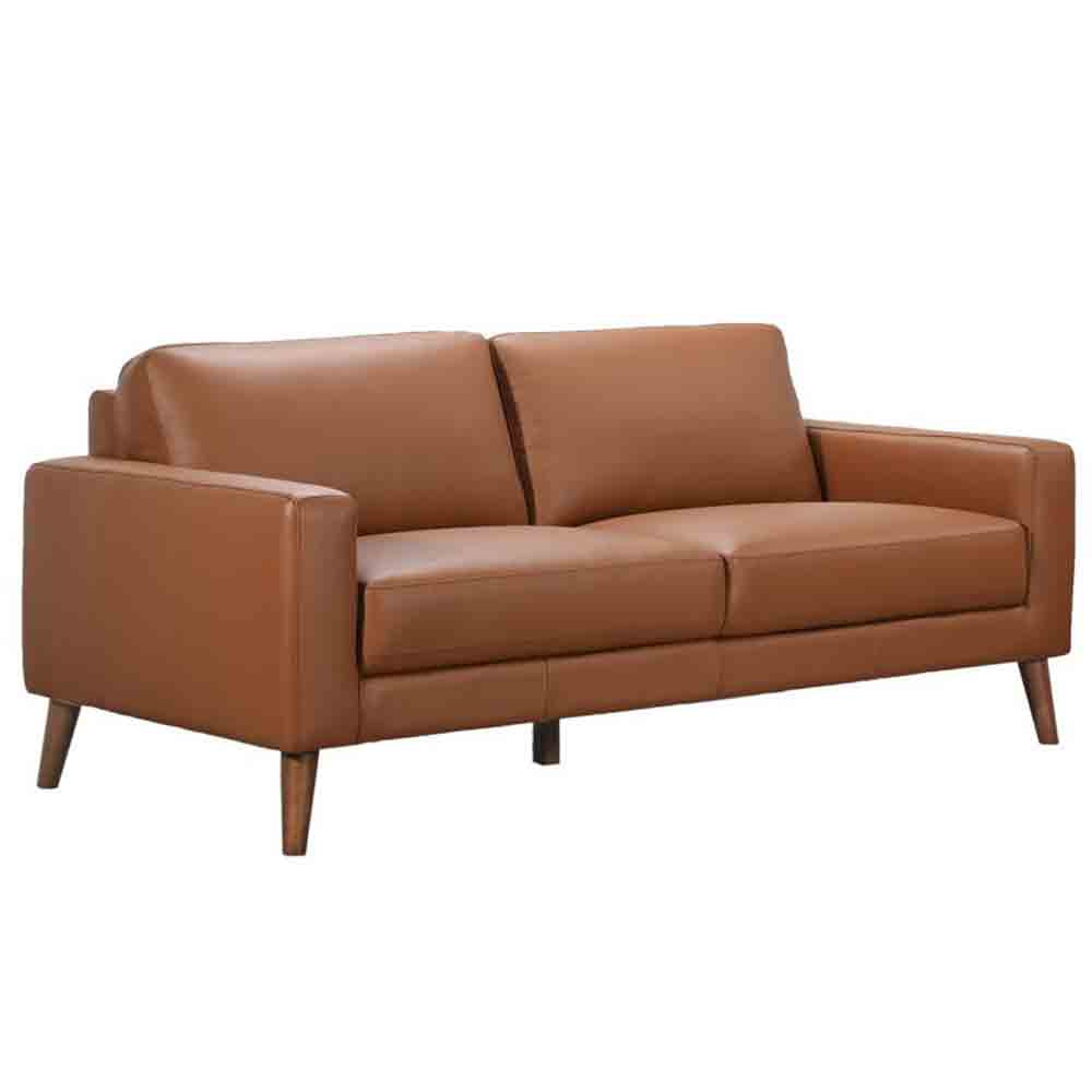 Ipswich 3 Seater Sofa - Tan Full Leather