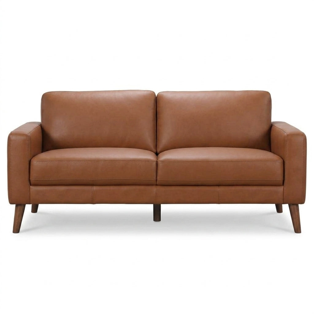 Ipswich 3 Seater Sofa - Tan Full Leather