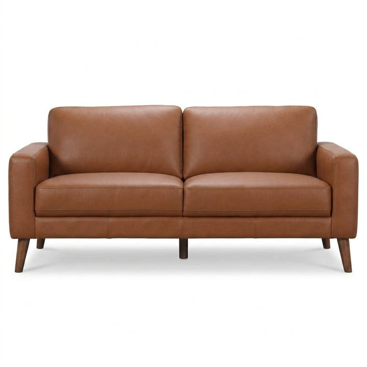 Ipswich 3 Seater Sofa - Tan Full Leather