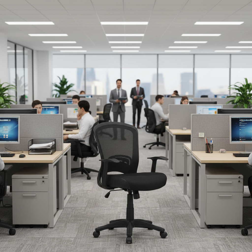 Ivan Mesh Back Office Chair