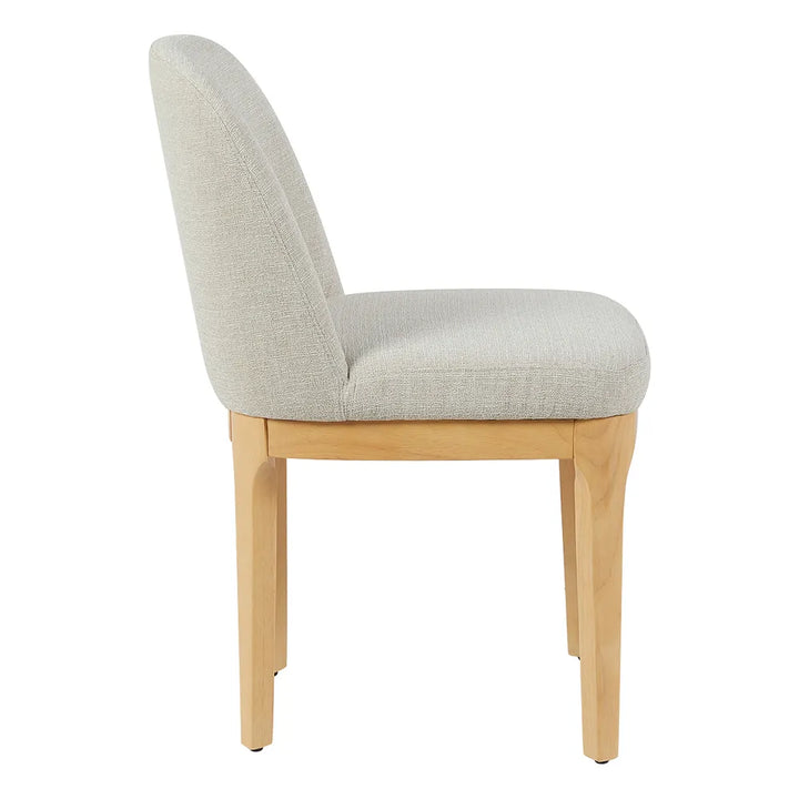 Jamie Natural Dining Chair Set of 2 - Natural