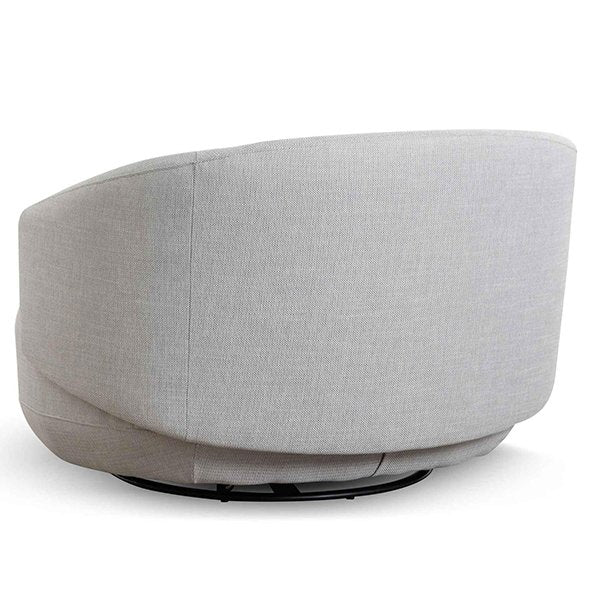 Janis Fabric Armchair - Light Texture Grey